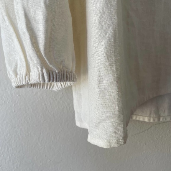 Isaac Mizrahi Size XL Beaded Keyhole collar tunic size XL - Picture 7 of 11